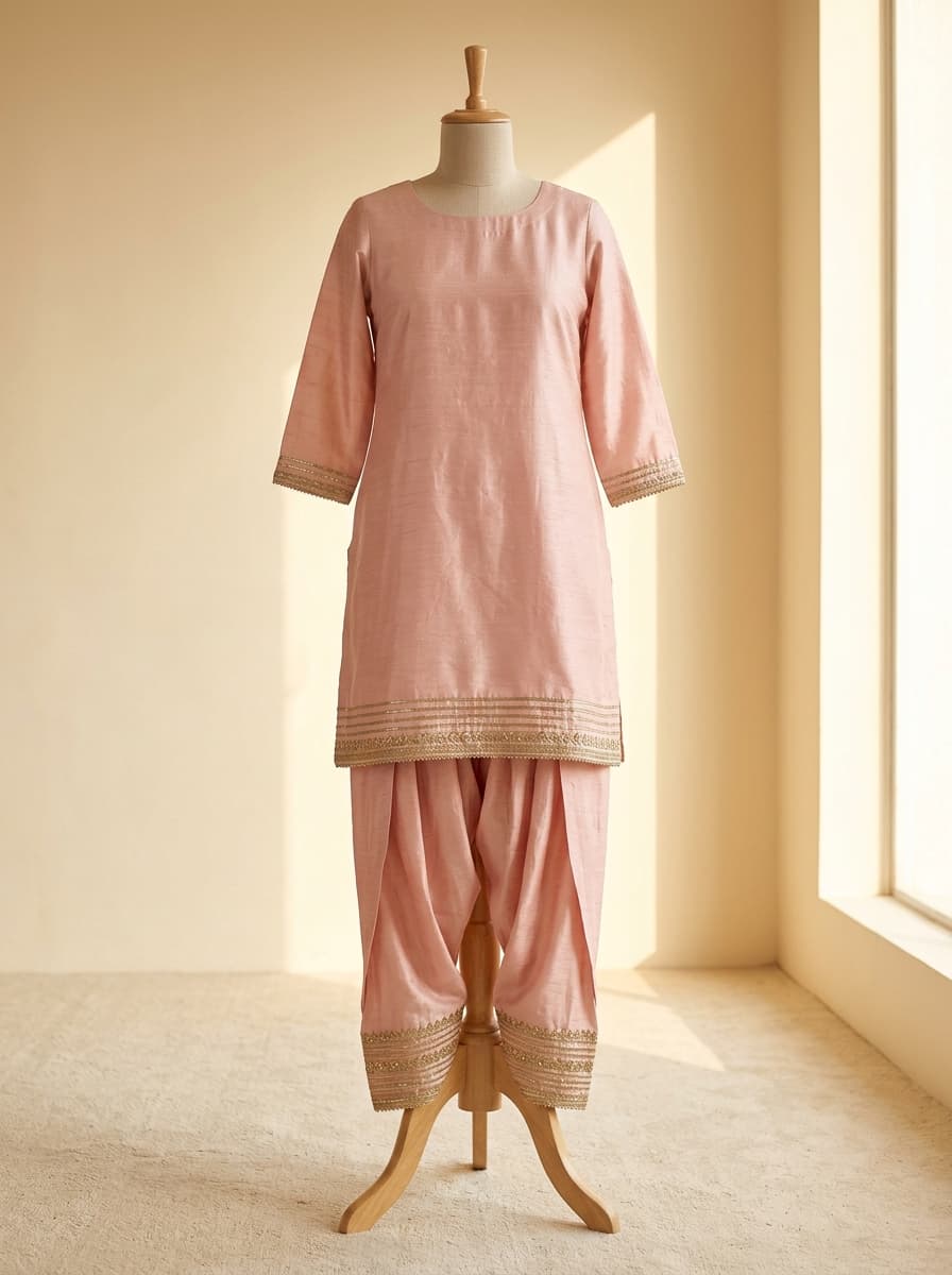 Khizan — Handcrafted Gota Paincha Shalwar